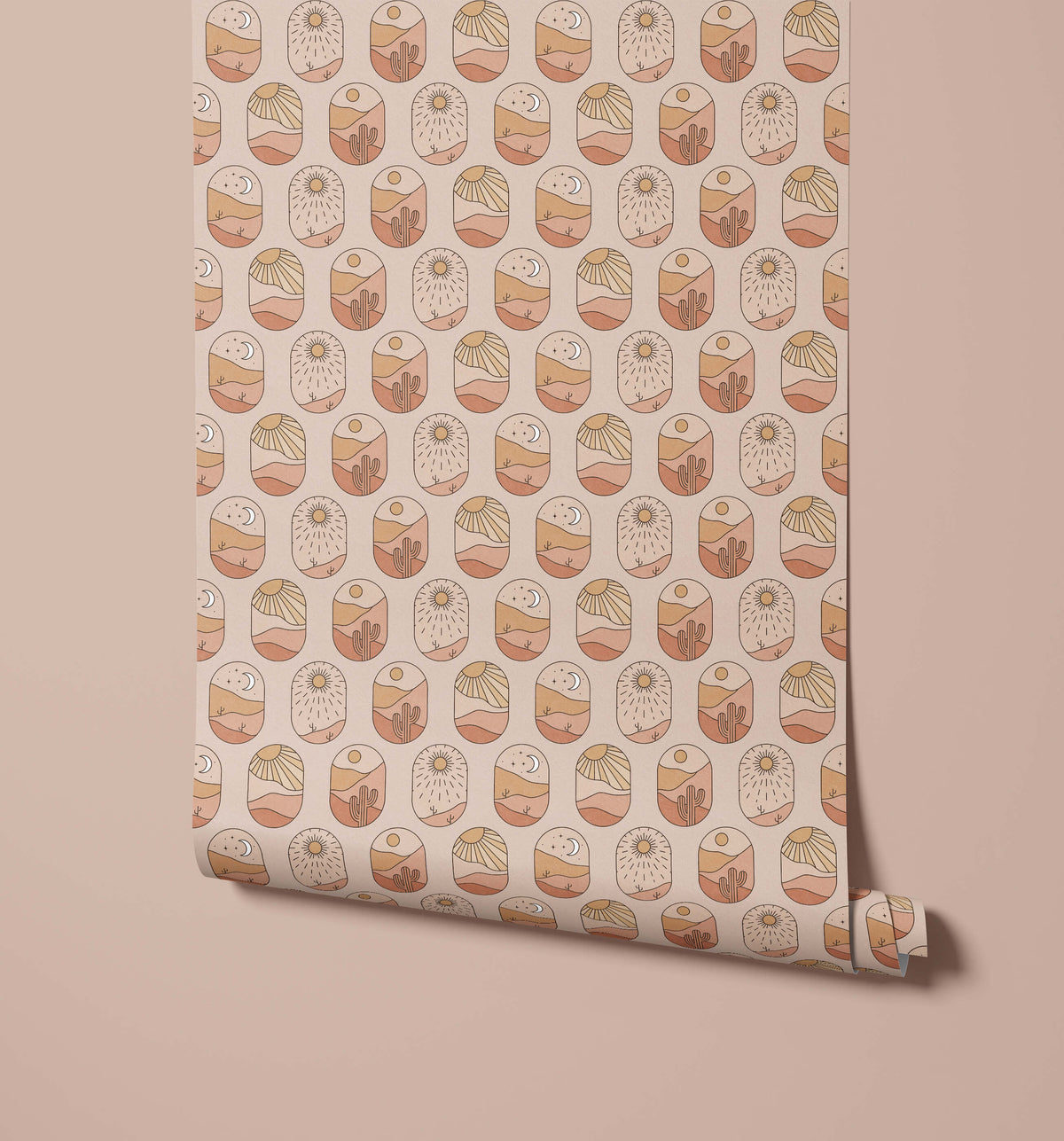 Bobbi Beck Tilder Desert Medallion Wallpaper