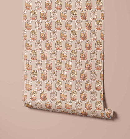 Bobbi Beck Tilder Desert Medallion Wallpaper