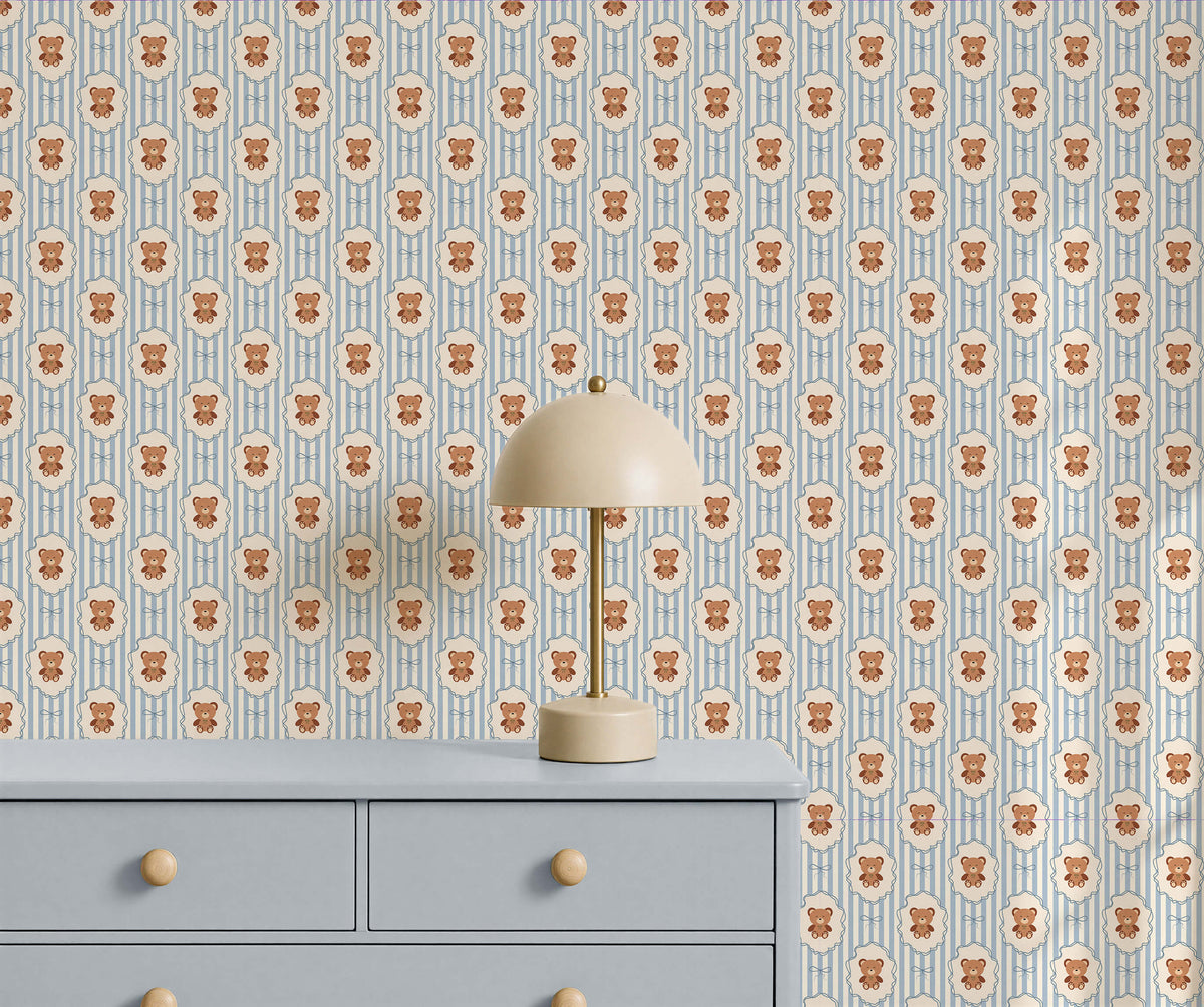 Bobbi Beck Toby Teddy Bear Wallpaper