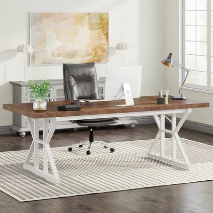 160 cm Executive Office Desk - Minimalist Laptop Study & Writing Table