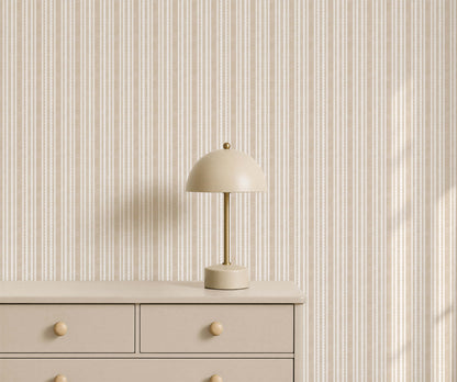 Bobbi Beck Victoria Decorative Pinstripe Wallpaper
