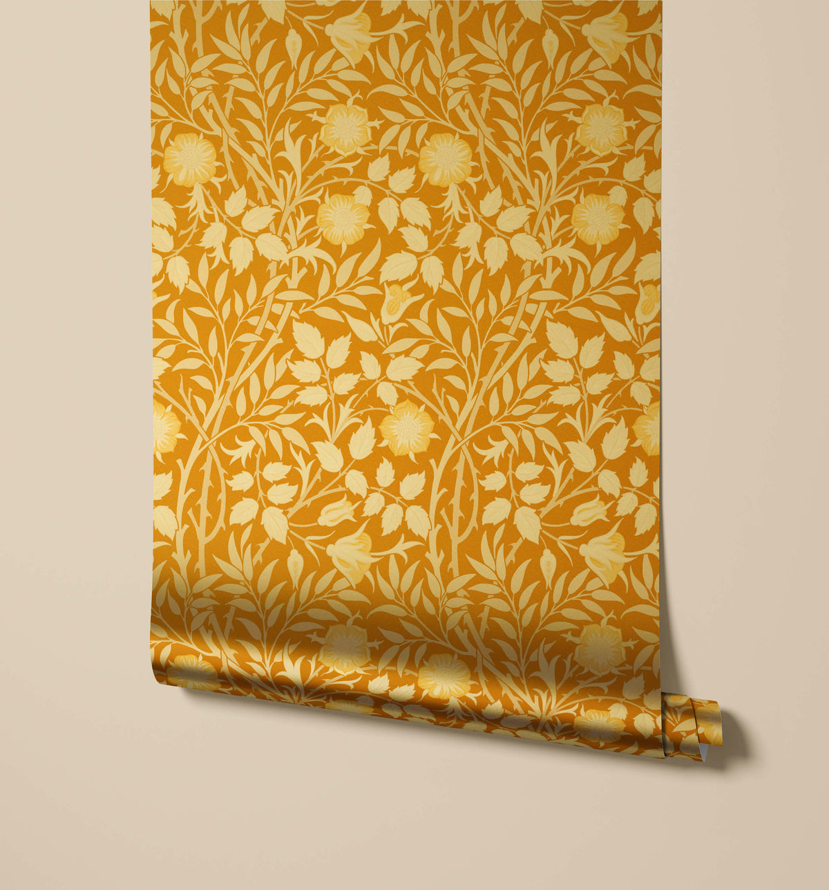 Bobbi Beck Waltham Sweet Briar Rose Wallpaper