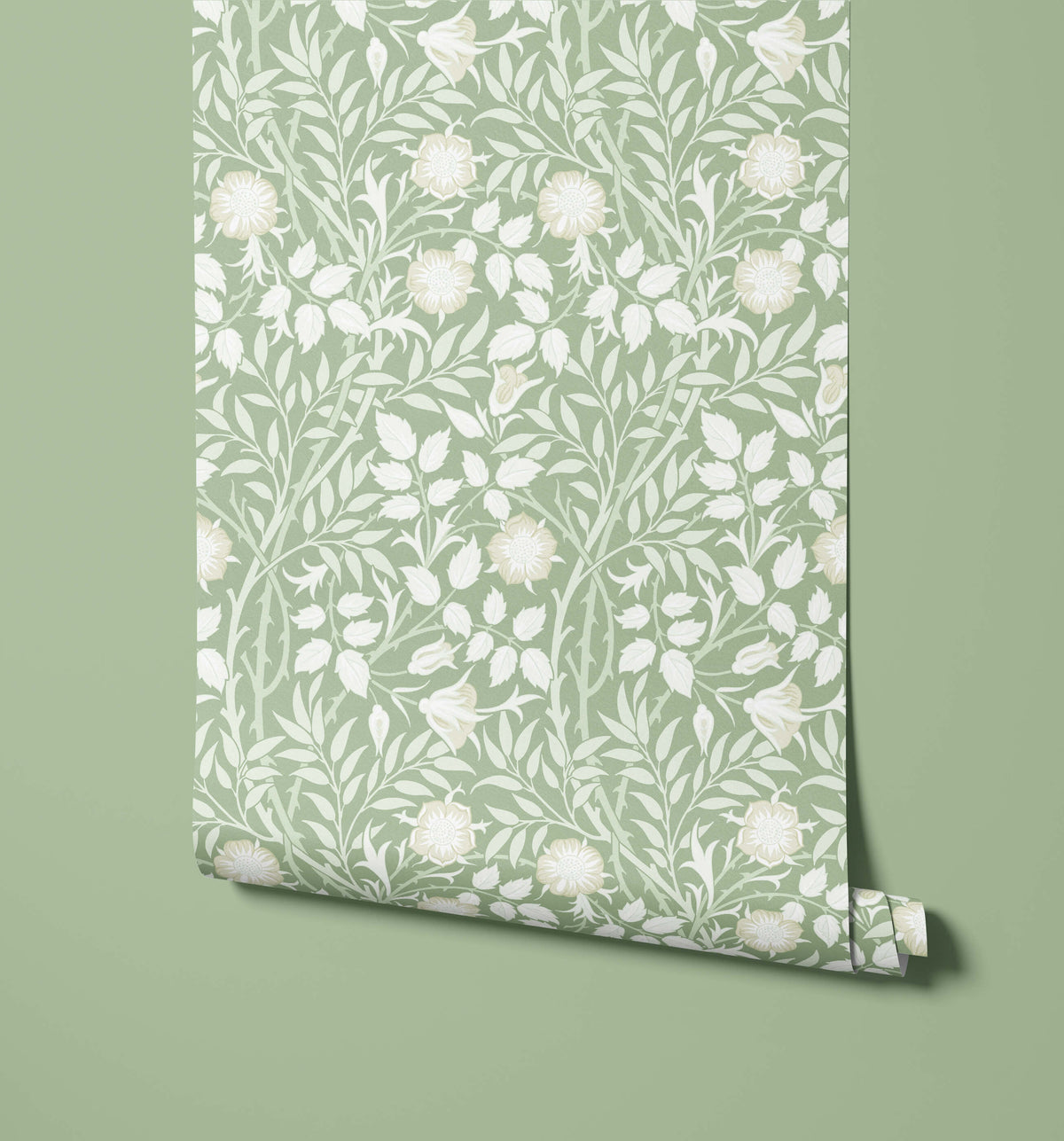 Bobbi Beck Waltham Sweet Briar Rose Wallpaper