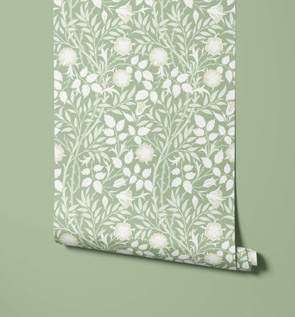 Bobbi Beck Waltham Sweet Briar Rose Wallpaper