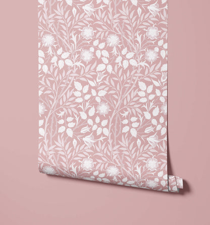 Bobbi Beck Waltham Sweet Briar Rose Wallpaper