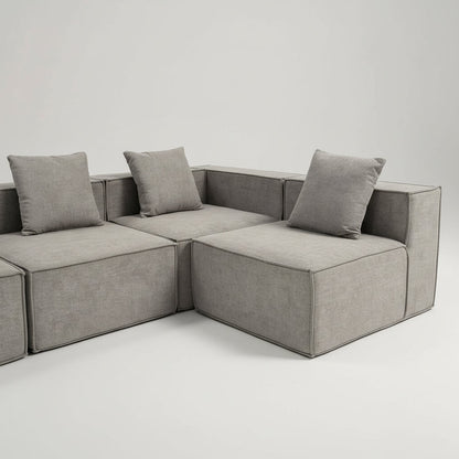 Cumulus Lounge Sofa - Compact Boneless 2-Seater with Cloud Comfort