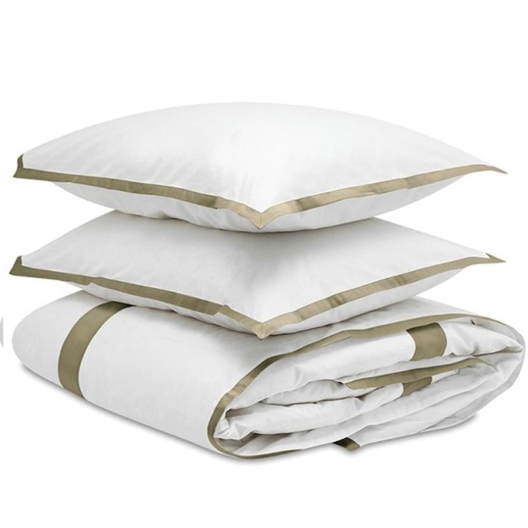 Dormitory Windsor Sable Percale Duvet Cover & Pillowcases