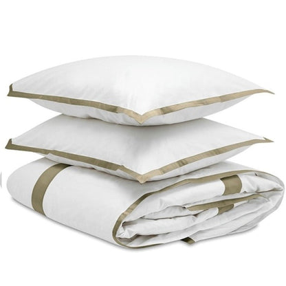 Dormitory Windsor Sable Percale Duvet Cover & Pillowcases