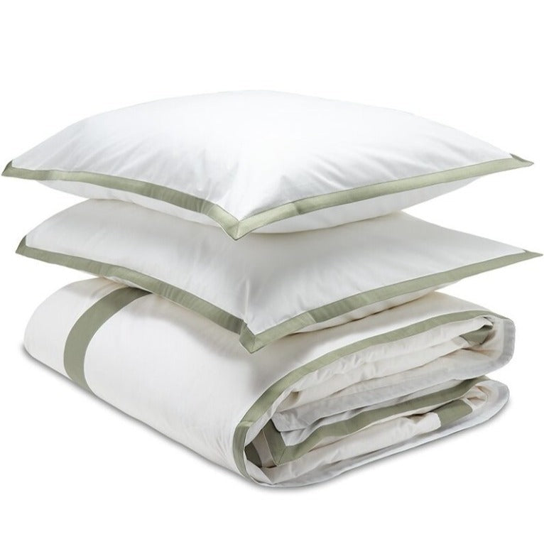 Dormitory Windsor Sage Percale Duvet Cover & Pillowcases