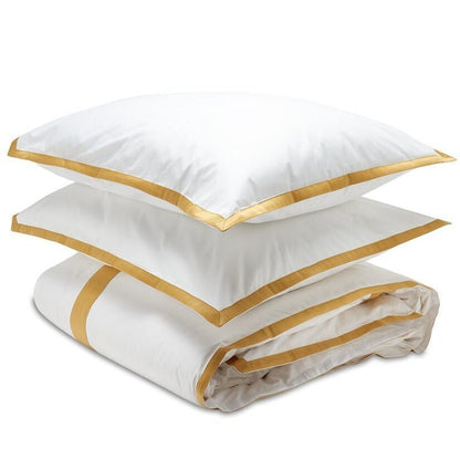 Dormitory Windsor Turmeric Percale Duvet Cover & Pillowcases