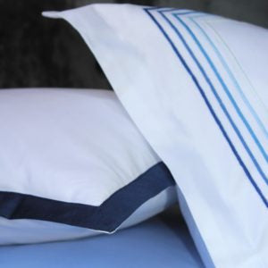 Dormitory Windsor Navy Percale Duvet Cover & Pillowcases