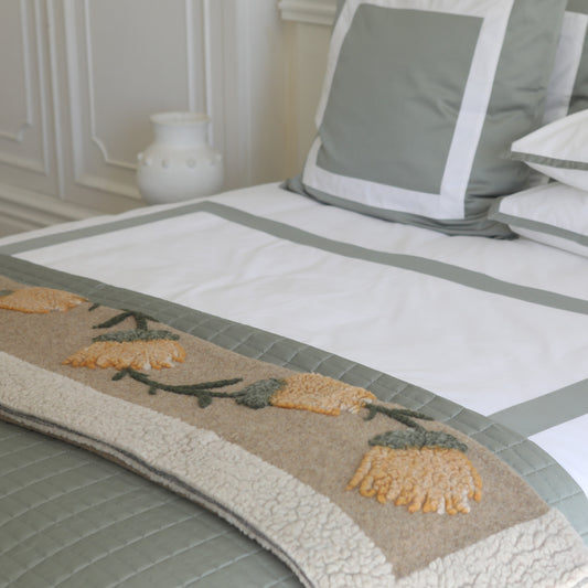 Dormitory Windsor Sage Percale Duvet Cover & Pillowcases