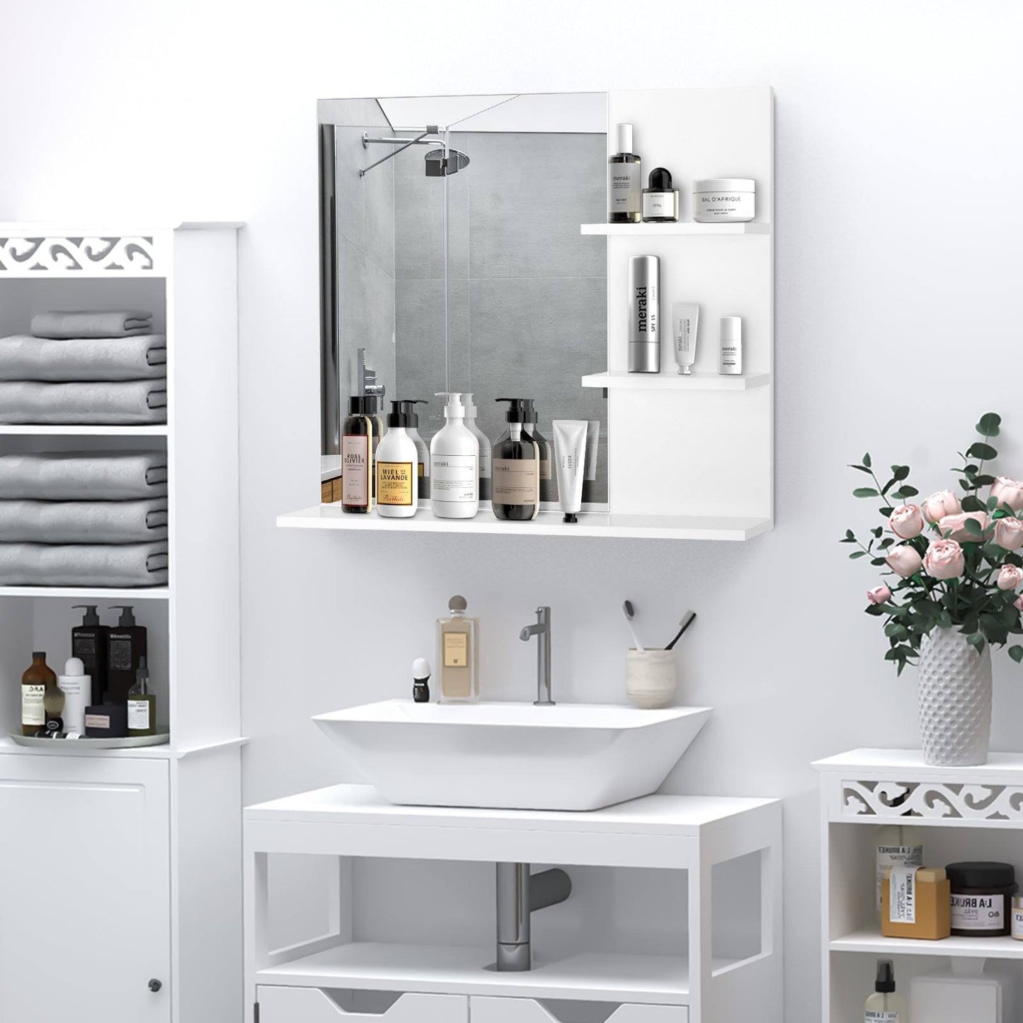 🪞 Kleankin Modern Bathroom Mirror ✨ Stylish Wall Mount Design