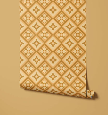 Bobbi Beck Zahrah Mosaic Diamond Wallpaper