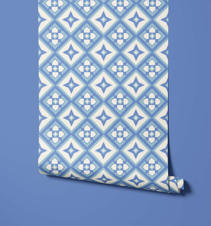 Bobbi Beck Zahrah Mosaic Diamond Wallpaper
