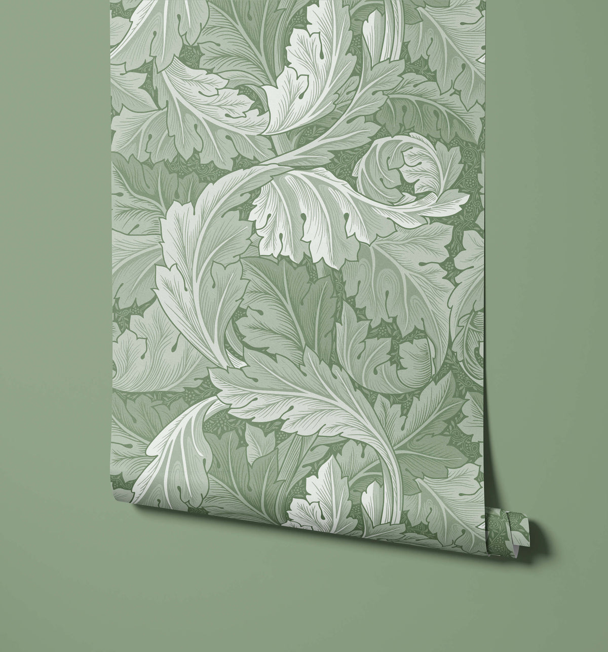 Bobbi Beck Acanthus Leaf Wallpaper
