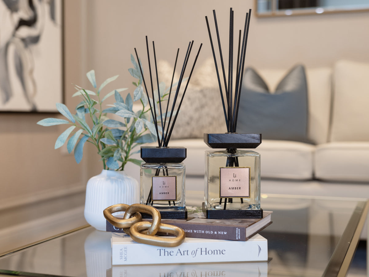 Lifestyle Home Collection Amber Square Reed Diffuser