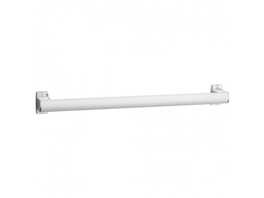 Pellet Arsis 400 mm Straight Grab Bar/Towel Rail - White Epoxy-coated Aluminium