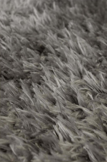 Lagom Grey Shaggy Rug