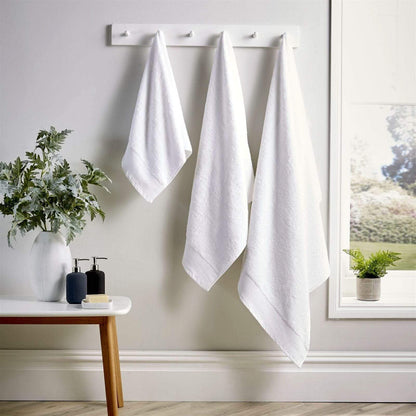 Bamboo Cotton Luxury 600GSM Eco-Friendly Bath Towels Highly Absorbent Durable and Soft Bathroom Essentials in Elegant Colours Designed in England by OLIVIA ROCCO