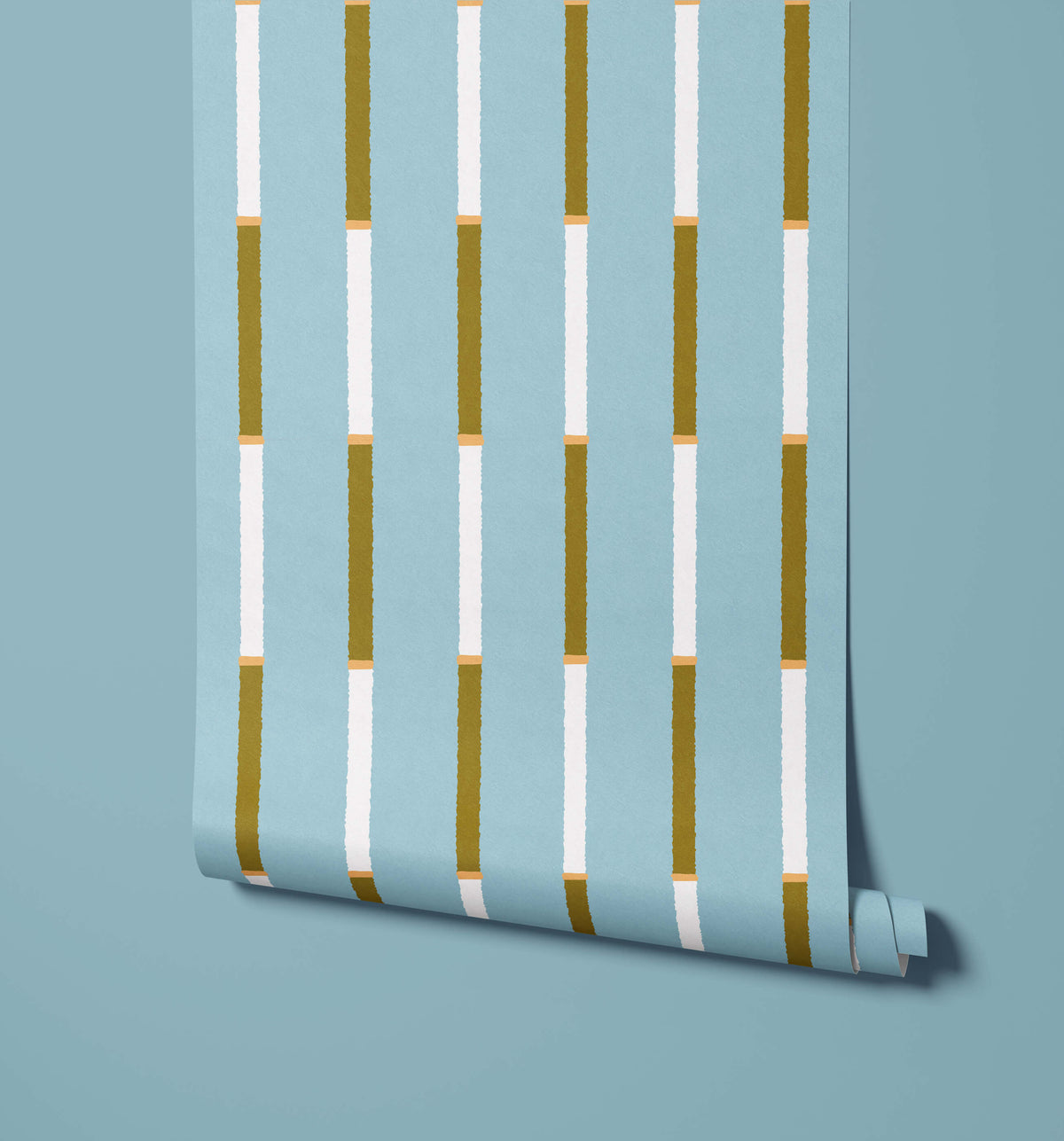 Bobbi Beck Bambu Bamboo Stripe Wallpaper