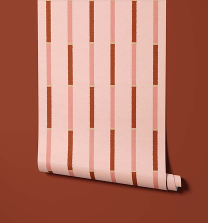 Bobbi Beck Bambu Bamboo Stripe Wallpaper