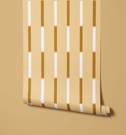 Bobbi Beck Bambu Bamboo Stripe Wallpaper