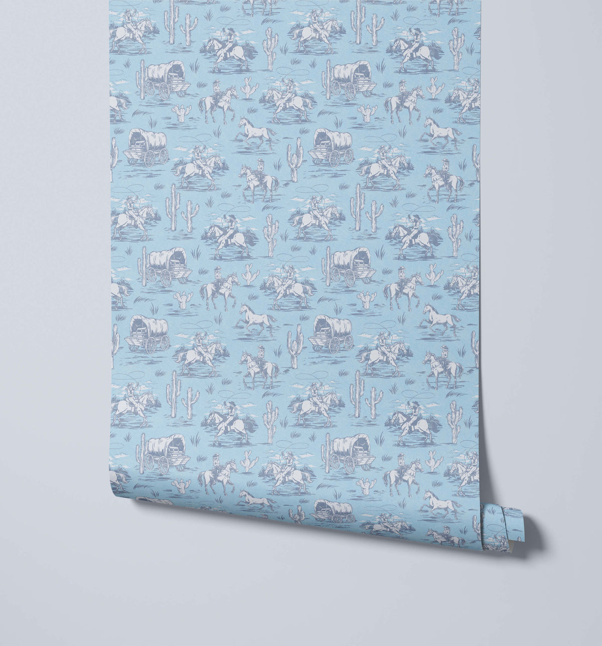 Bobbi Beck Bandera Western Toile Wallpaper