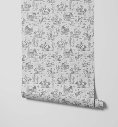 Bobbi Beck Bandera Western Toile Wallpaper