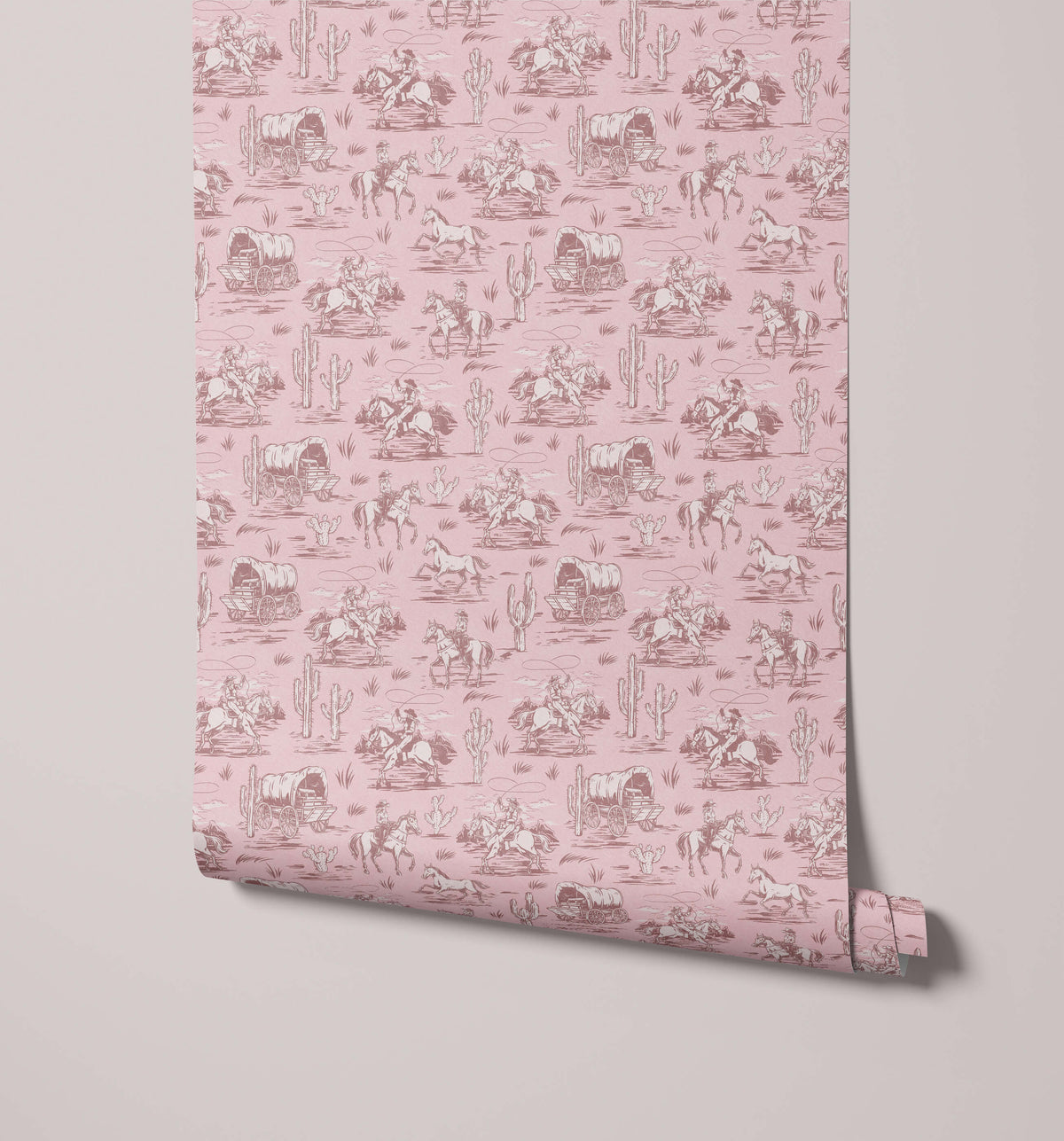 Bobbi Beck Bandera Western Toile Wallpaper