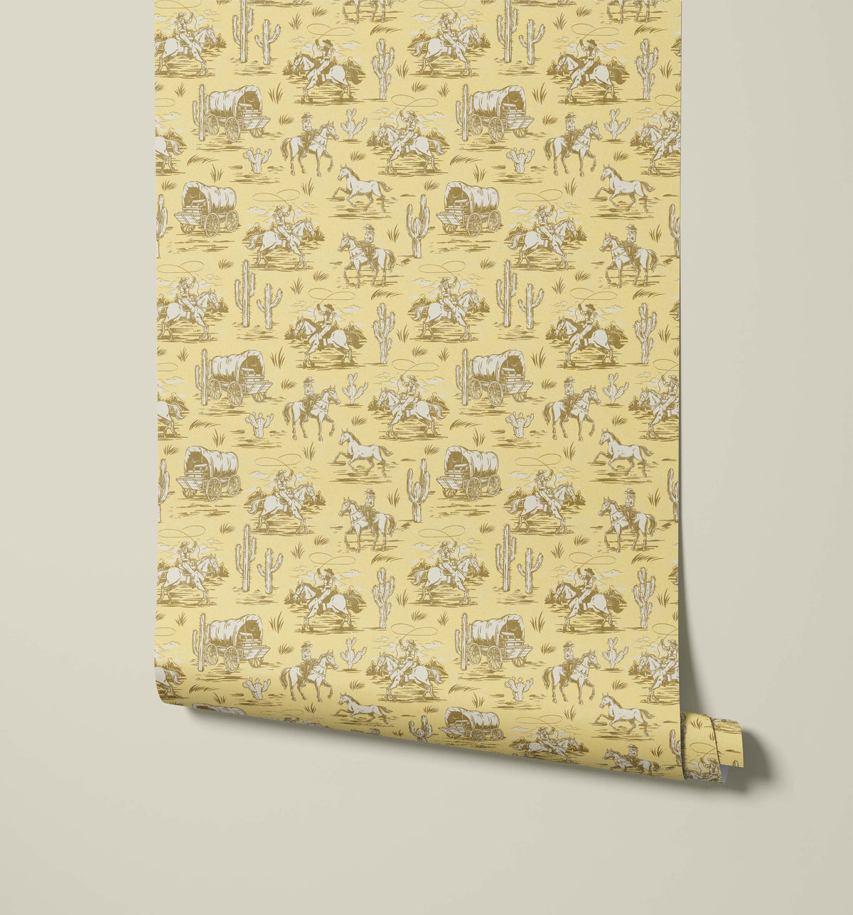 Bobbi Beck Bandera Western Toile Wallpaper