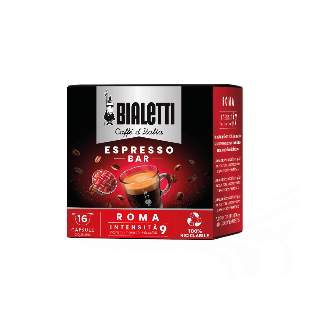 Bialetti Caffe’ d’Italia Coffee Capsules (Gioia Compatible)