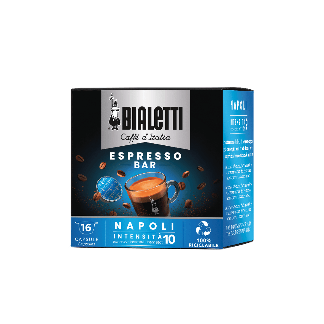 Bialetti Caffe’ d’Italia Coffee Capsules (Gioia Compatible)