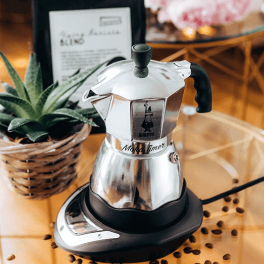 Bialetti Moka Timer Electric Coffee Maker (UK Plug)