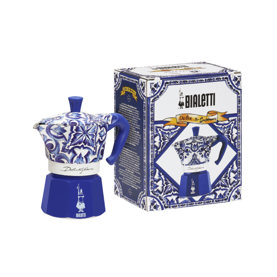 Bialetti X Dolce&Gabbana Blue Mediterranean Moka Express