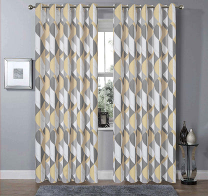 Blackout Thermal Curtains with Check and Marble Design Energy Saving Light Blocking Panels Multiple Sizes and Colours by OLIVIA ROCCO