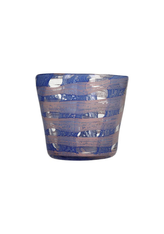 Casa by Josephine Jenno Blue Affect Glass Candle Holder & Vase 11 cm