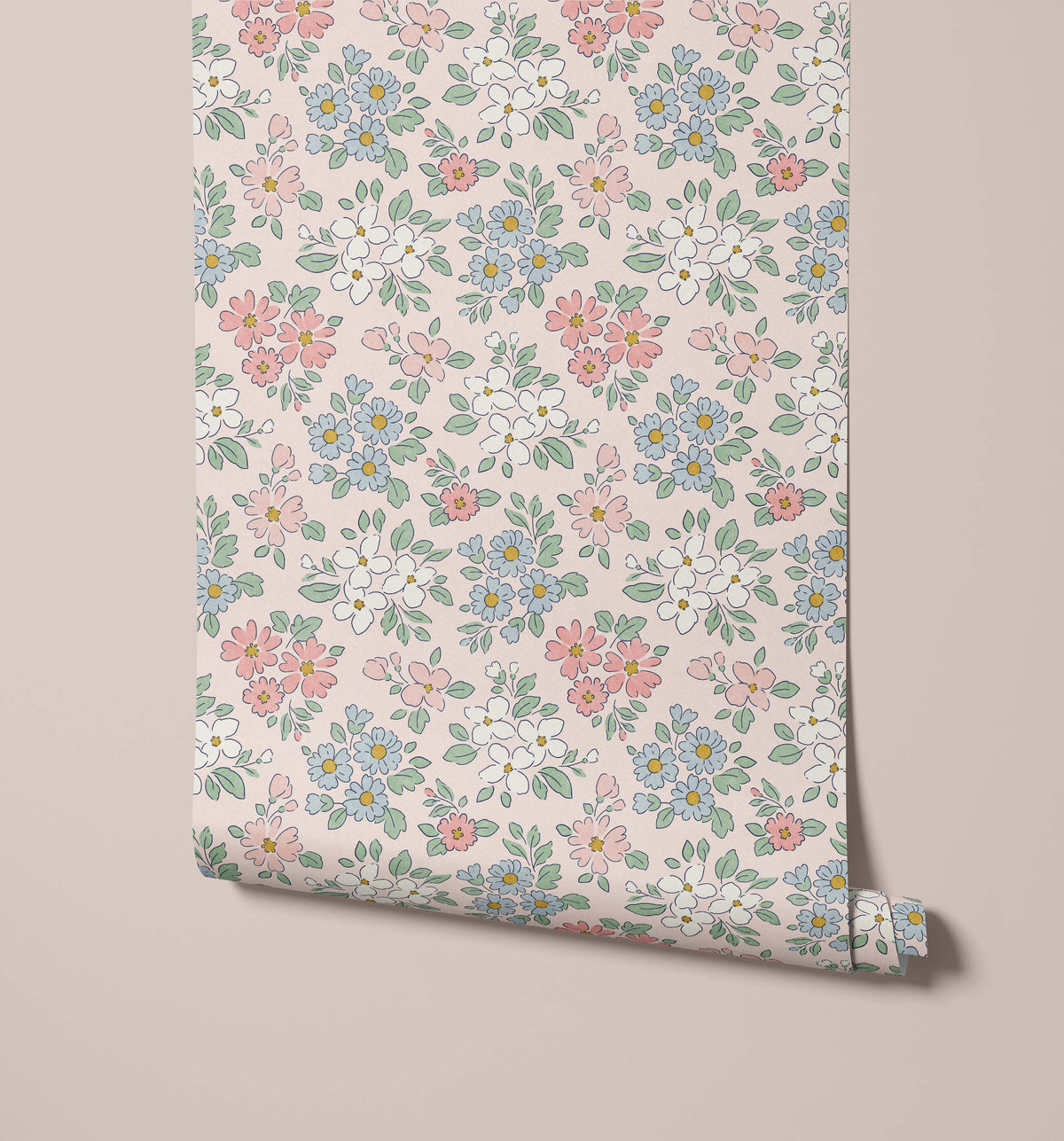 Bobbi Beck Bonnie Ditsy Floral Wallpaper