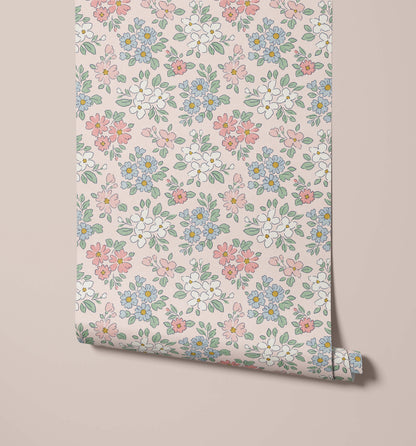 Bobbi Beck Bonnie Ditsy Floral Wallpaper