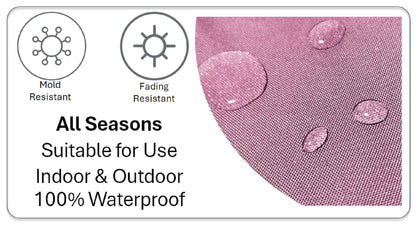 Cactus Waterproof Outdoor Cushions 43 x 43 cm Weather-Resistant Polyester for Patio Garden Bench Sofa Indoor Living Room Durable Stylish by OLIVIA ROCCO