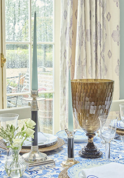 Casa by Josephine Jenno Carson's Classic Silver-Plated Candlesticks, Pair 15 cm