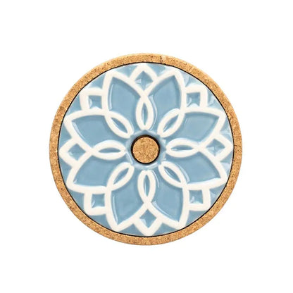 Portuguese Ceramic Trivet Elvira | Blue | Azulejo Design