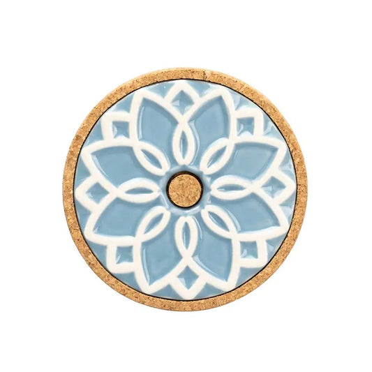 Portuguese Ceramic Trivet Elvira | Blue | Azulejo Design