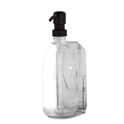 Chrome Single Wall Mounted Soap Dispenser