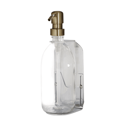 Chrome Single Wall Mounted Soap Dispenser
