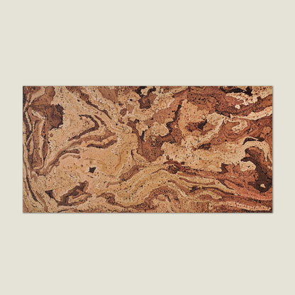Cork Notice Board Wall Tiles - Angola, 600 x 300 x 8mm