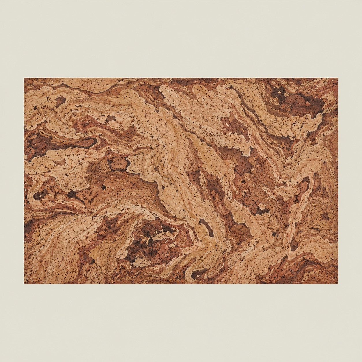 Cork Notice Board Wall Tiles - Angola, 900 x 600 x 8mm