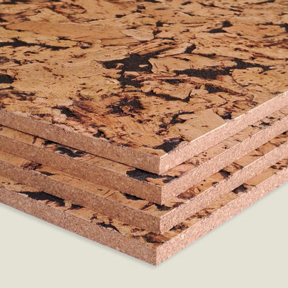 Cork Notice Board Wall Tiles - Country Black, 900 x 600 x 8mm