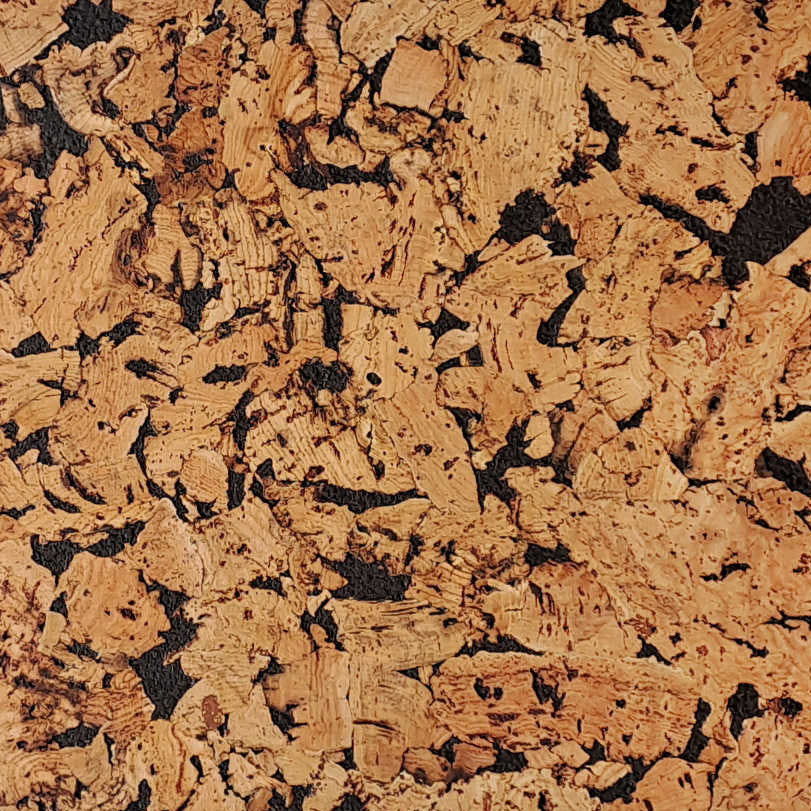 Cork Notice Board Wall Tiles - Country Black, 900 x 600 x 8mm