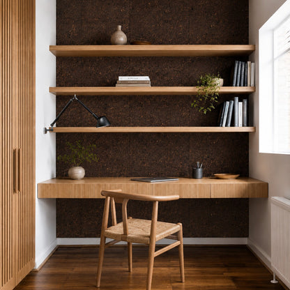 Cork Notice Board Wall Tiles - Dark (Sample)